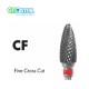 CF, Fine Cross Cut Tungsten Carbide Cutters(6pcs/box)-3