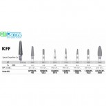 KFF, Special Superfine Cross Cut Tungsten Carbide Cutters(6pcs/box)