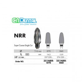 NRR, Super Coarse Cross Cut Tungsten Carbide Cutters(6pcs/box)