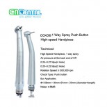 COXO® 1 Way Spray, Push Button High-speed Handpiece