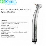 Being Lotus 302, Push Button, Triple Water Spray, High-speed Handpiece